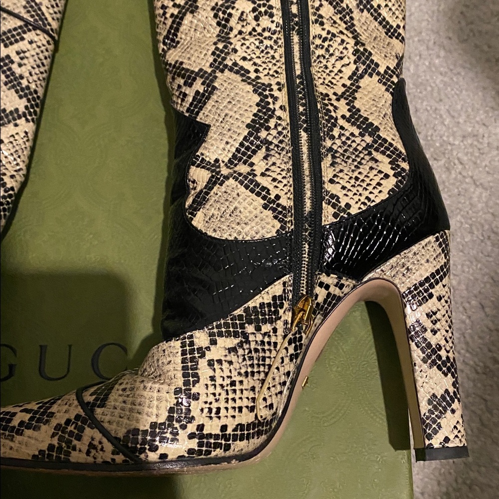Gucci snakeskin python boot-RARE! - Picture 3 of 13